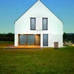 The beauty of this house comes from simple form