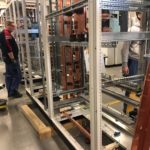 Produktion eines Schaltschrankes, Slaj Systems