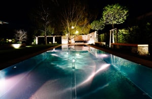 Pool by night