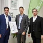 Übergabe der Flagship-Partner Urkunde