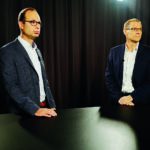 Tristan Schöberl, Vertriebsleiter und Dietmar Fuhrmann Produktmanager Automatisierungstechnik