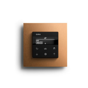 Gira Esprit Bronze System 3000-Jalousie-und-Schaltuhr