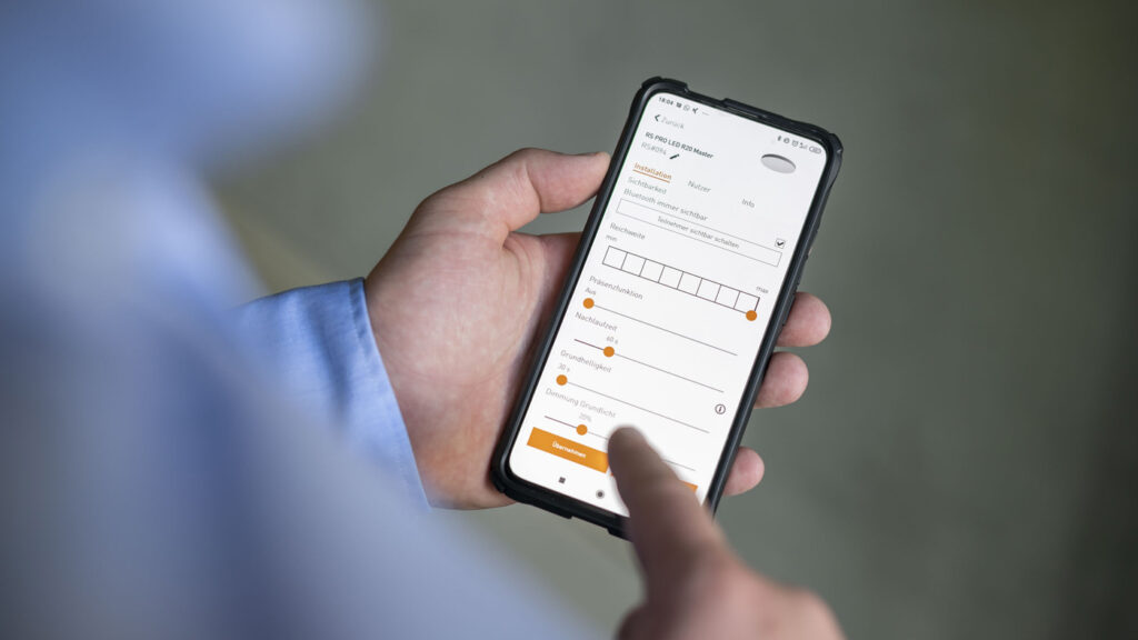 STEINEL Referenz Witikon App Bedienung 1400x788