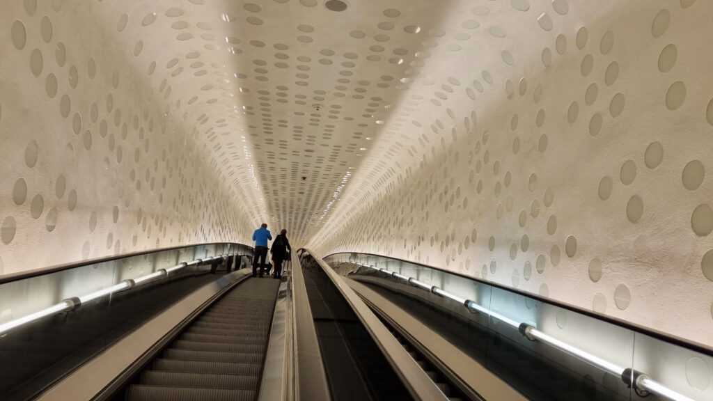 Rolltreppe der Elbphilharmonie