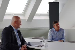 Nedeljko Bubic und Manfred Tuchschmidt von Sonepar im Interview