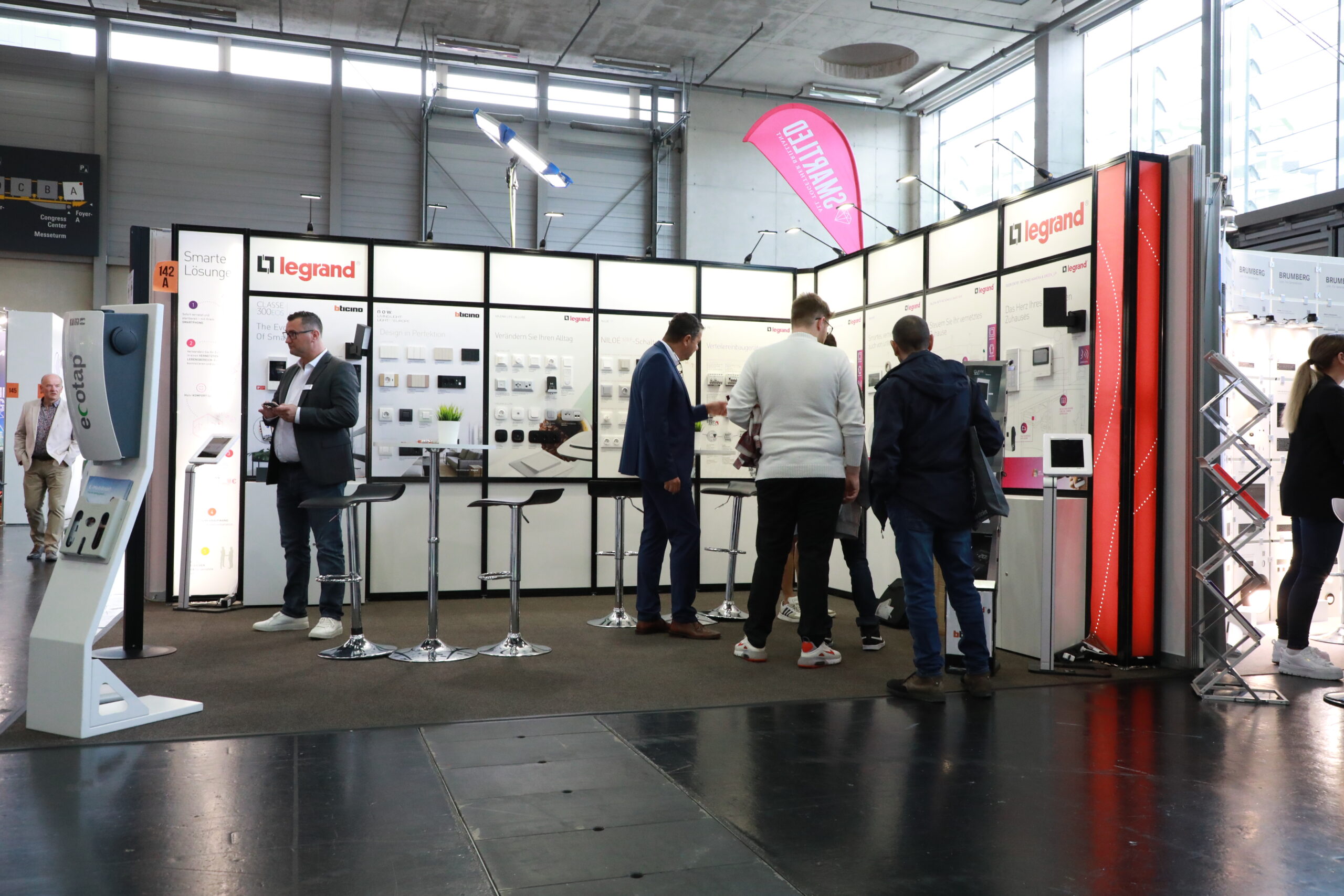 Stand von Legrand bei der Frauenthal Expo