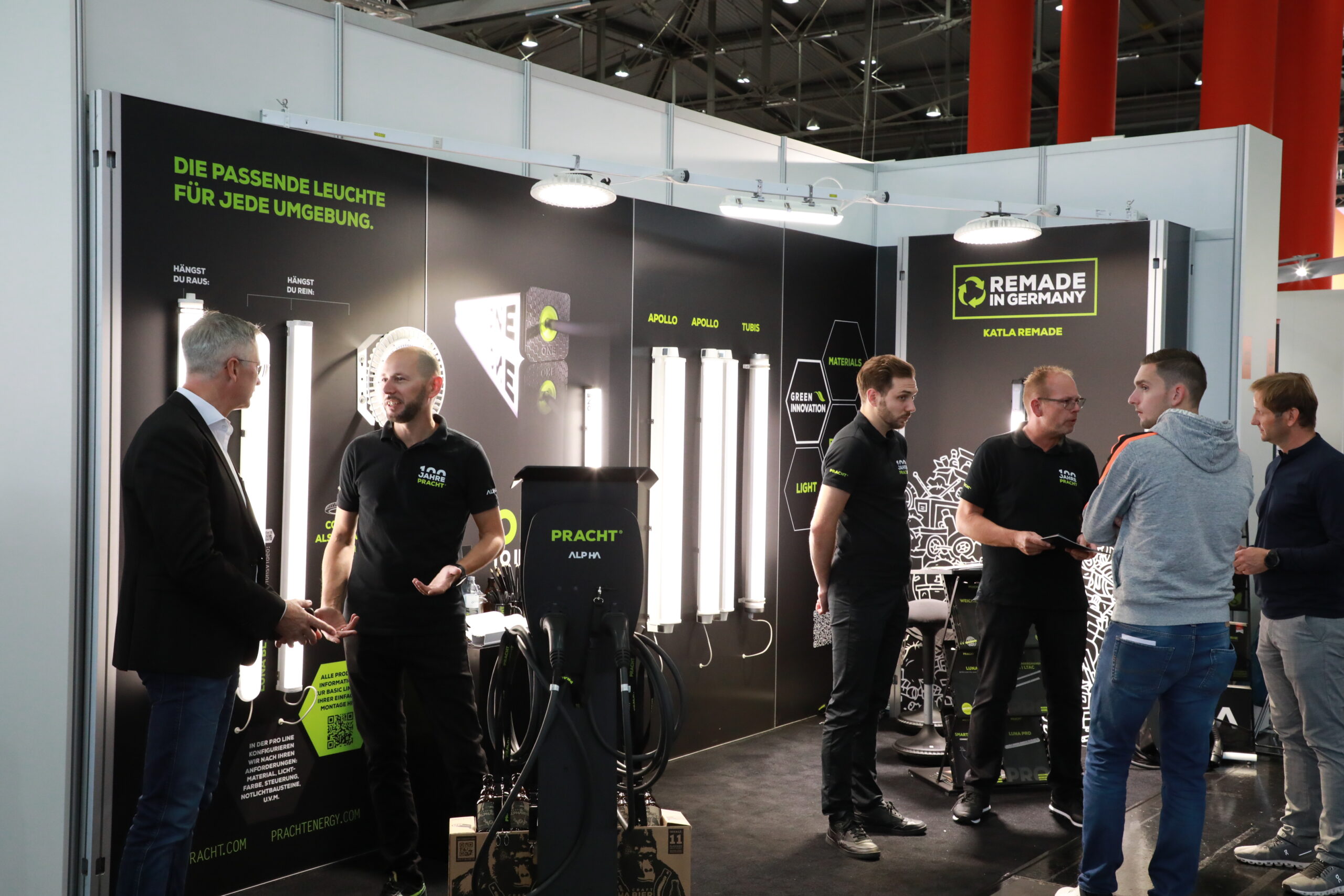 Stand von Pracht bei der Frauenthal Expo