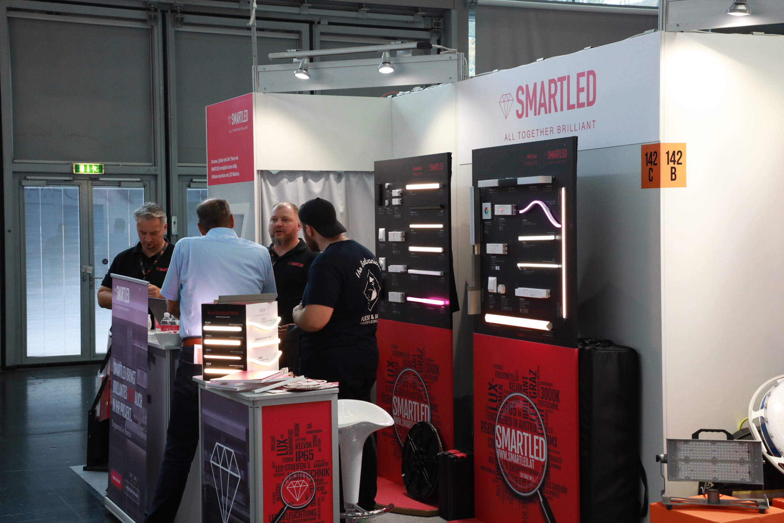 Stand von SmartLED bei der Frauenthal Expo
