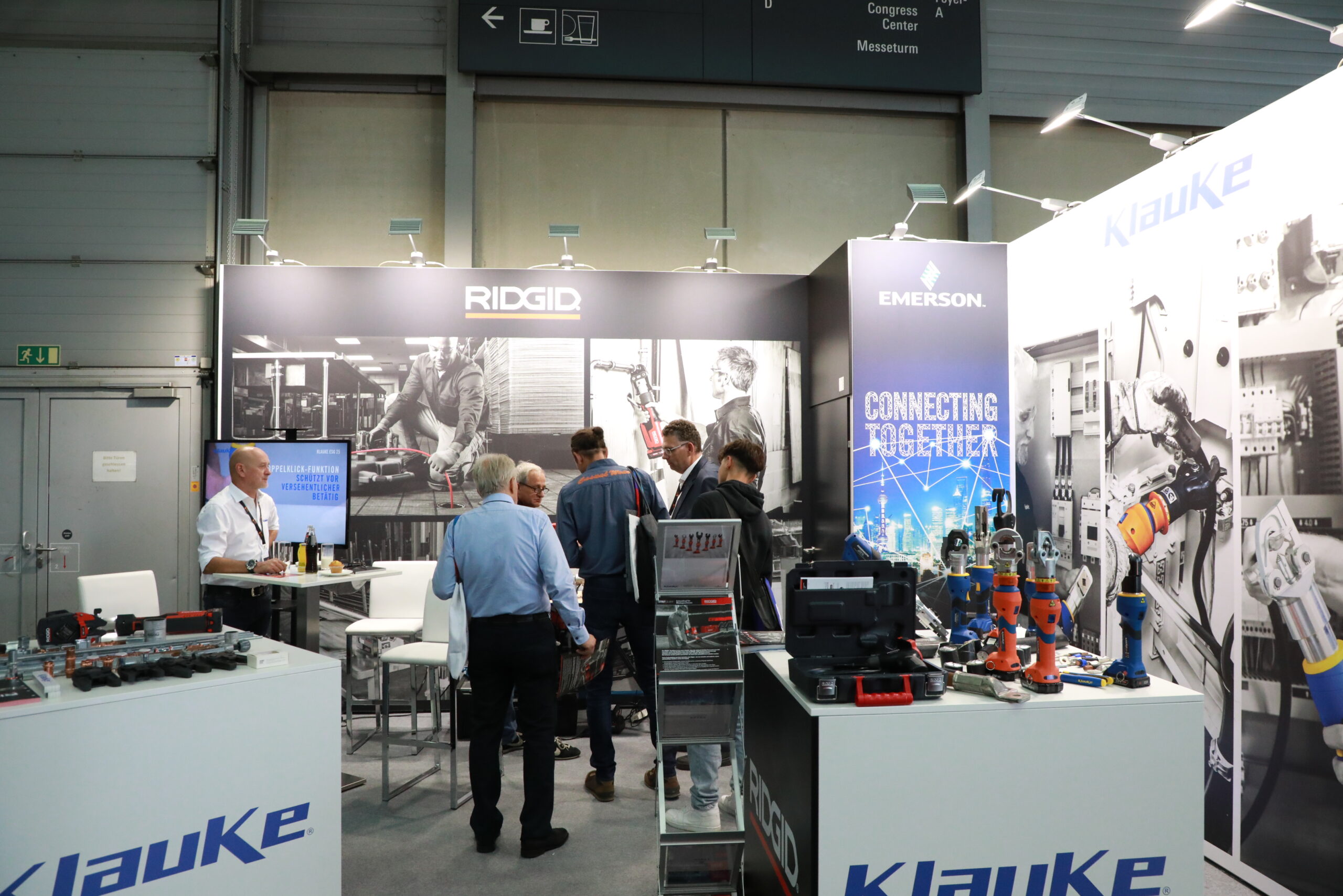 Stand von Klauke bei der Frauenthal Expo