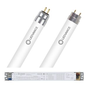 Das Ledvance LED Tube External System besteht aus einer T8 oder T5 LED-Röhre und einem externen DALI 2.0 DIM Treiber. (Bild: Ledvance GmbH)