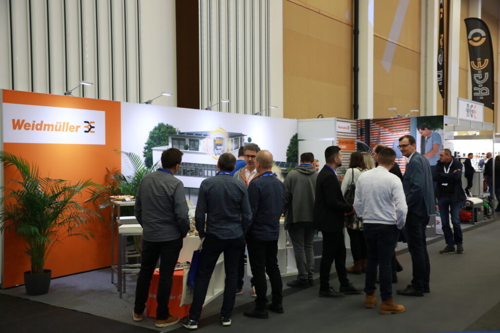 Rexel-Expo - Stand von Weidmüller