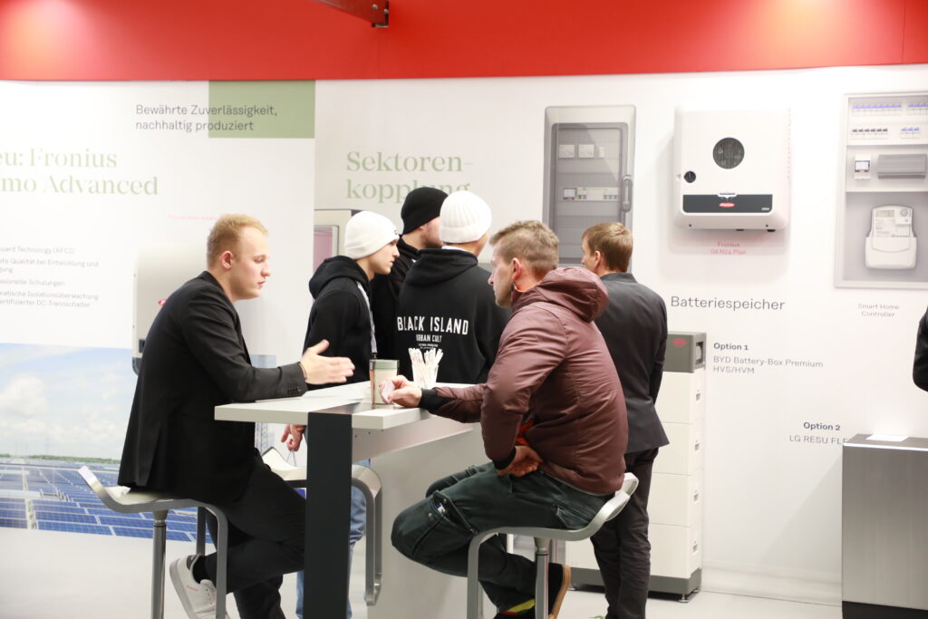 Rexel-Expo - Stand von Fronius