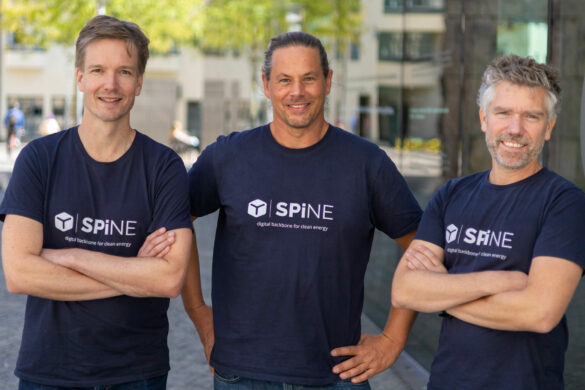vlnr: Ron Melz: Co-Founder & Managing Director, Thomas Müller: Co-Founder & Chief Technology Officer, Martin Stötzel: Co-Founder & Executive Lead of Product and Marketing
